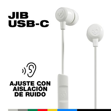 AUDÍFONOS IN EAR SKULLCANDY JIB USB-C BONE - 2