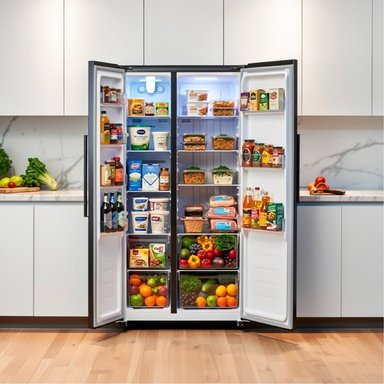 REFRIGERADORA BORD INVERTER 436 LT NO FROST SIDE BY SIDE SBS436NFI-H - 4