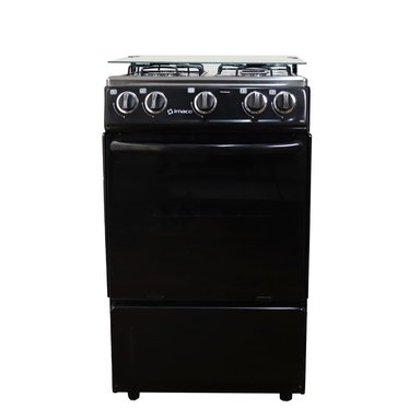 COCINA DE PIE IMACO 4 HORNILLAS 20' TAPA DE VIDRIO NEGRO