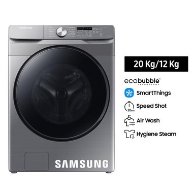 LAVASECA SAMSUNG 20/12KG ECOBUBBLE SMART INVERTER WD20T6000GP/PE GRIS