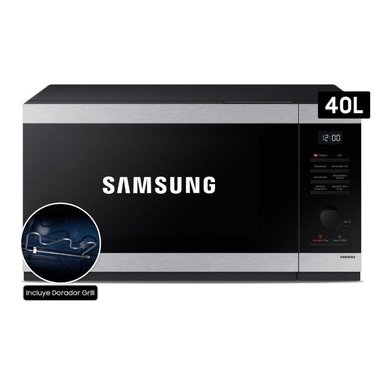 HORNO MICROONDAS CHEFF SAMSUNG CON DORADOR 40LT MG40DG5524ATPE