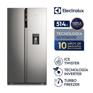 REFRIGERADORA ELECTROLUX 514LT SIDE BY SIDE ERSA53V2HDS - 2