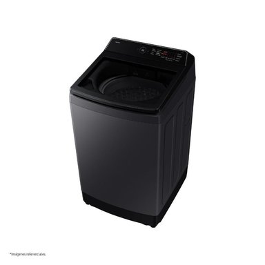 LAVADORA SAMSUNG 15KG ECOBUBBLE WA40F15E4CPE GRIS GRAFITO - 3