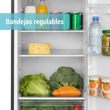 REFRIGERADORA HYUNDAI 298LT HYRF302NF NEGRO - 4