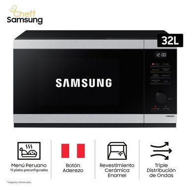 HORNO MICROONDAS CHEFF SAMSUNG 32LT MS32DG4504ATPE - 1