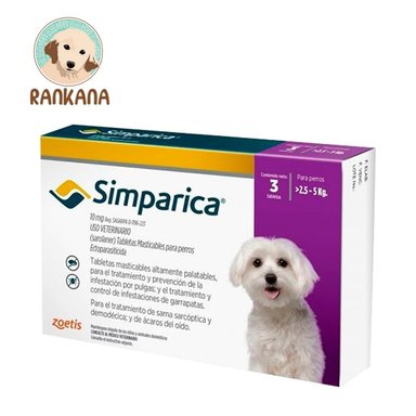 ANTIPULGAS PERRO SIMPARICA TABLETA 2.5 A 5 KG 3