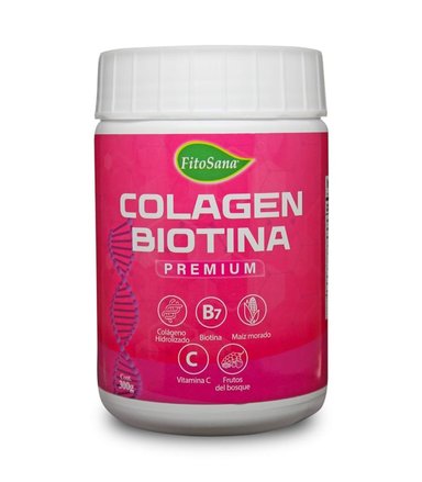 SUPLEMENTO FITOSANA COLAGEN BIOTINA PREMIUM 300 GR