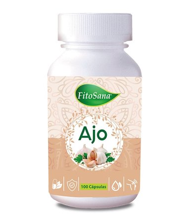 SUPLEMENTO FITOSANA SOLUCIÓN ORAL CAPSULAS DE AJO 100U