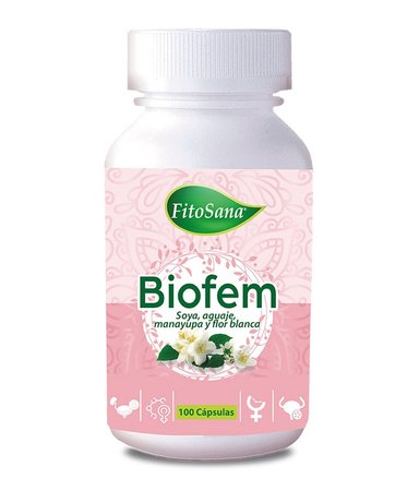 SUPLEMENTO FITOSANA SOLUCIÓN ORAL CAPSULAS BIOFEM 100U