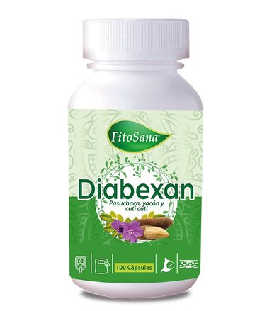 SUPLEMENTO FITOSANA SOLUCIÓN ORAL CAPSULAS DIABEXAN 100U