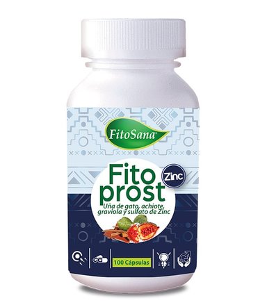 SUPLEMENTO FITOSANA SOLUCIÓN ORAL CAPSULAS FITOPROST CON ZINC 100U