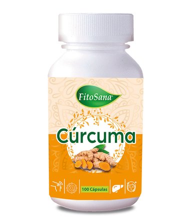 SUPLEMENTO FITOSANA SOLUCIÓN ORAL CAPSULAS DE CURCUMA 100U