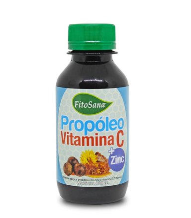 SUPLEMENTO FITOSANA SOLUCIÓN ORAL PROPÓLEO VITAMINA C ZINC 120CC
