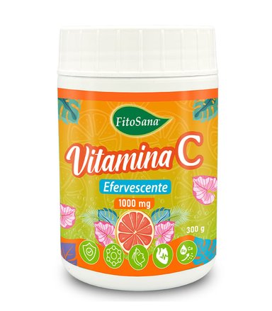 VITAMINA C 1000MG EFERVESCENTE FITOSANA - POTE 300G
