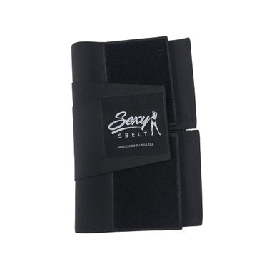 FAJA RELOJ DE ARENA MUJER SEXY SBELT NEGRO 5 VARILLAS REDUCE MEDIDAS - 6