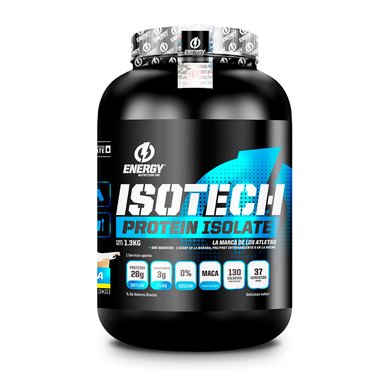 PROTEÍNA ENERGY NUTRITION PROTEINA ISOLATADA ISOTECH 1.3KG VAINILLA
