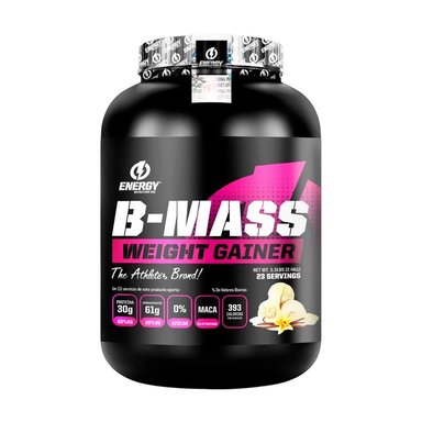 PROTEÍNA ENERGY NUTRITION GANADOR PESO B-MASS WEIGHT GAINER 2.4 KG VAINILLA