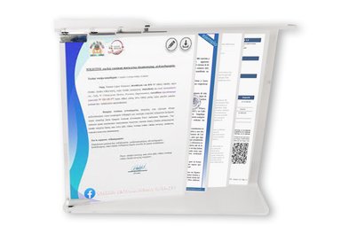 PORTA LICENCIA EN ACRÍLICO 4 BOLSILLOS A4