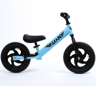 BICICLETA DE EQUILIBRIO PARA BEBES ARO 12 (1 A 4 AÑOS) CELESTE - 2