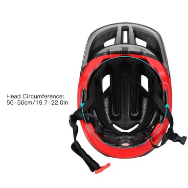 CASCO FULL FACE INTEGRAL NIÑOS (3 A 10 AÑOS) ROJO - 4
