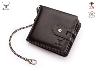 BILLETERA ARMUZ BP811S CUERO DE CON PROTECCIÓN RFID HOMBRE - 3
