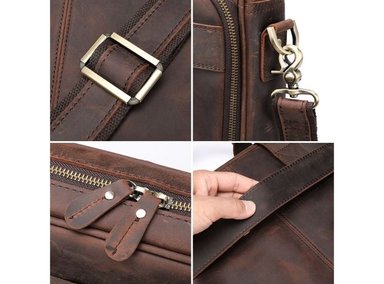 MALETÍN DE CUERO VACUNO DE ALTA GAMA MODELO HARRISON 8368 (LAPTOP 14') - 5