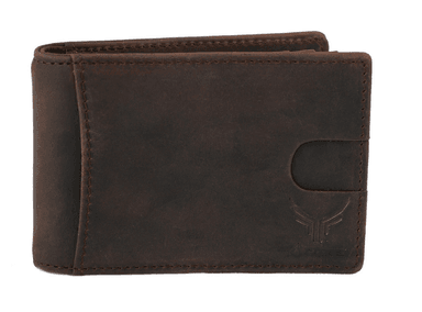 BILLETERA DE CUERO VACUNO. ARMUZ CON PROTECCIÓN RFID. HOMBRE BP821S