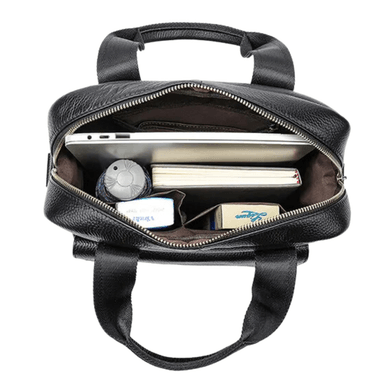 MORRAL DE CUERO VACUNO. HOMBRE. 8579 (LAPTOP 13.3' - A4) - 3