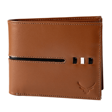 BILLETERA DE CUERO VACUNO PREMIUM AR09 + TARJETERO DE REGALO