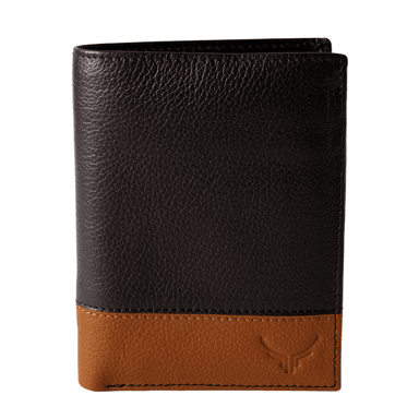 BILLETERA DE CUERO VACUNO + TARJETERO -AR08 ARMUZ. HOMBRE