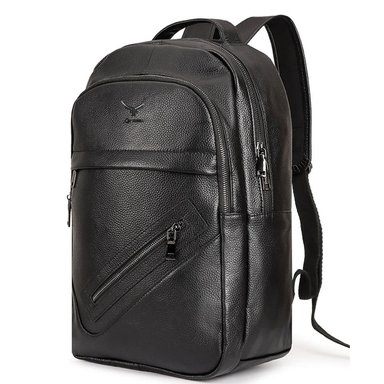 MOCHILA DE CUERO VACUNO TESEO MH657