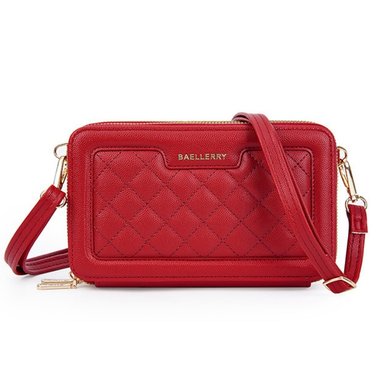 CARTERA BAELLERRY N8332 CUERO VEGANO PU ROJO