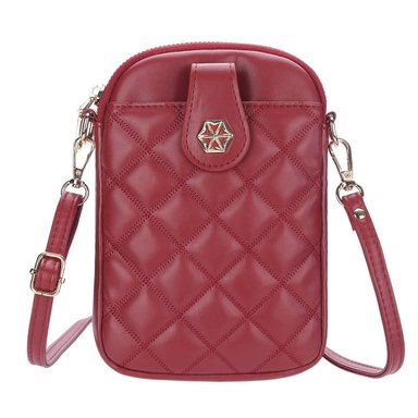 CARTERA BAELLERRY N1890 CUERO VEGANO PU ROJO