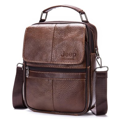 MORRAL JK DE CUERO VACUNO 6037 CAFÉ