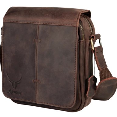 MORRAL DE CUERO VACUNO DE ALTA GAMA MH600