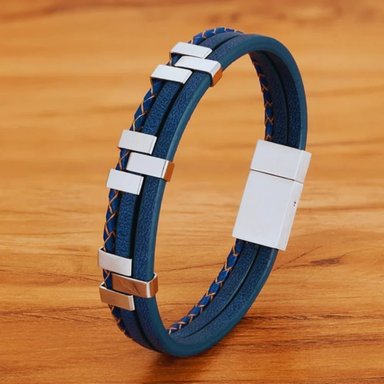 PULSERA DE CUERO BAKARI