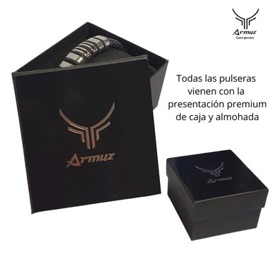 PULSERA DE CUERO HOJA - 7