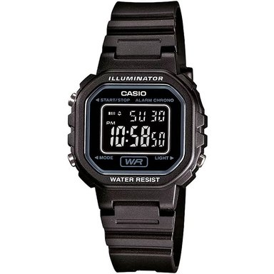 RELOJ CASIO MUJER DIGITAL GA-100-1A1 LA-20WH-1B
