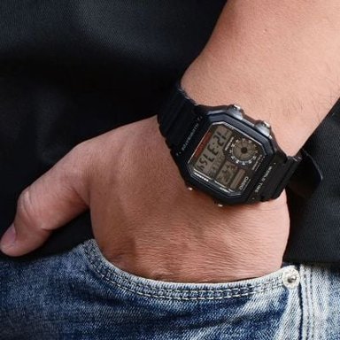 RELOJ CASIO HOMBRE DIGITAL AE-1200WH-1AV - 6