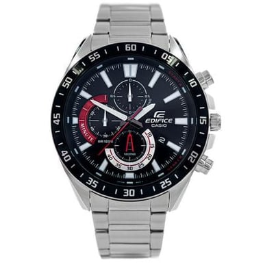 RELOJ CASIO HOMBRE ANÁLOGO EDIFICE EFV-620D-1A4V PLATEADO - 1