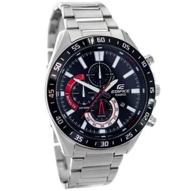 RELOJ CASIO HOMBRE ANÁLOGO EDIFICE EFV-620D-1A4V PLATEADO - 2