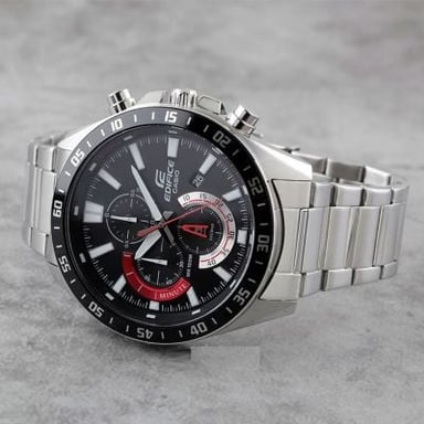 RELOJ CASIO HOMBRE ANÁLOGO EDIFICE EFV-620D-1A4V PLATEADO - 5
