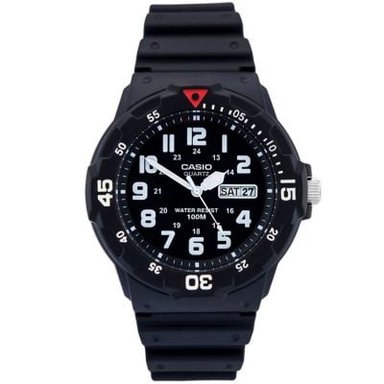 RELOJ CASIO UNISEX ANÁLOGO MRW-200H-1BV - 1