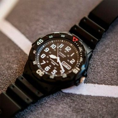 RELOJ CASIO UNISEX ANÁLOGO MRW-200H-1BV - 2