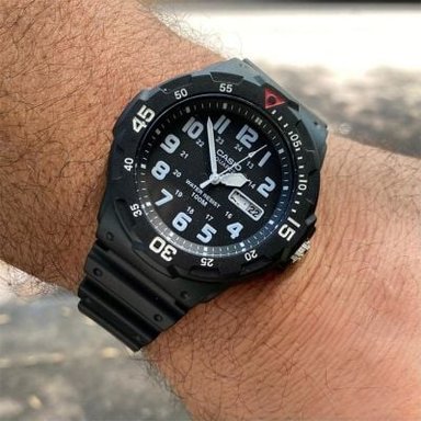RELOJ CASIO UNISEX ANÁLOGO MRW-200H-1BV - 5