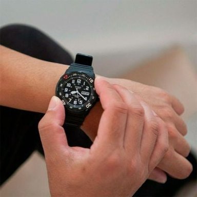 RELOJ CASIO UNISEX ANÁLOGO MRW-200H-1BV - 6