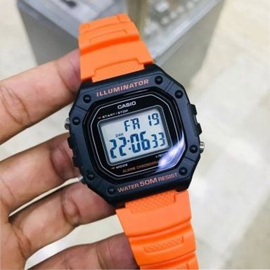 RELOJ CASIO HOMBRE DIGITAL W-218H-4B2V - 3