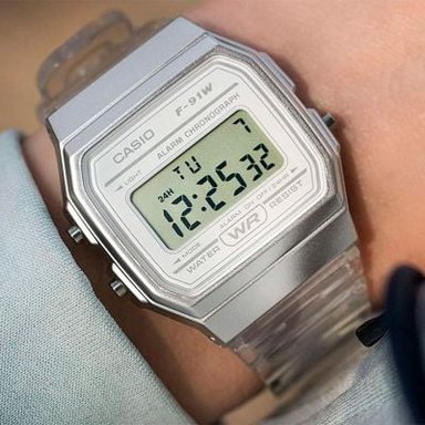 RELOJ CASIO MUJER DIGITAL F-91WS-7 - 2