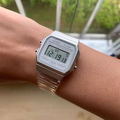 RELOJ CASIO MUJER DIGITAL F-91WS-7 - 3