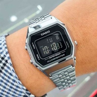 RELOJ CASIO MUJER DIGITAL LA680WA-1B - 6